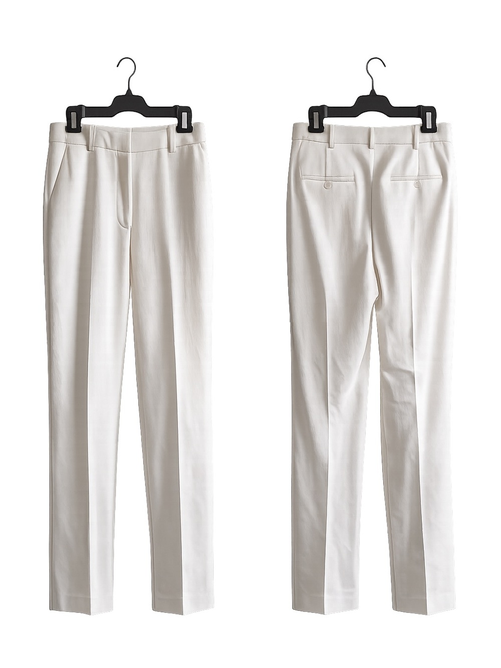 Wilfred Slim Straight White Dress Pants